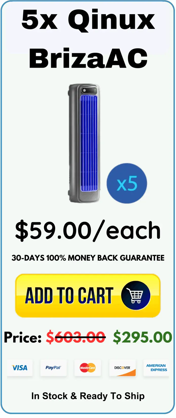 Qinux BrizaAC offer package price 